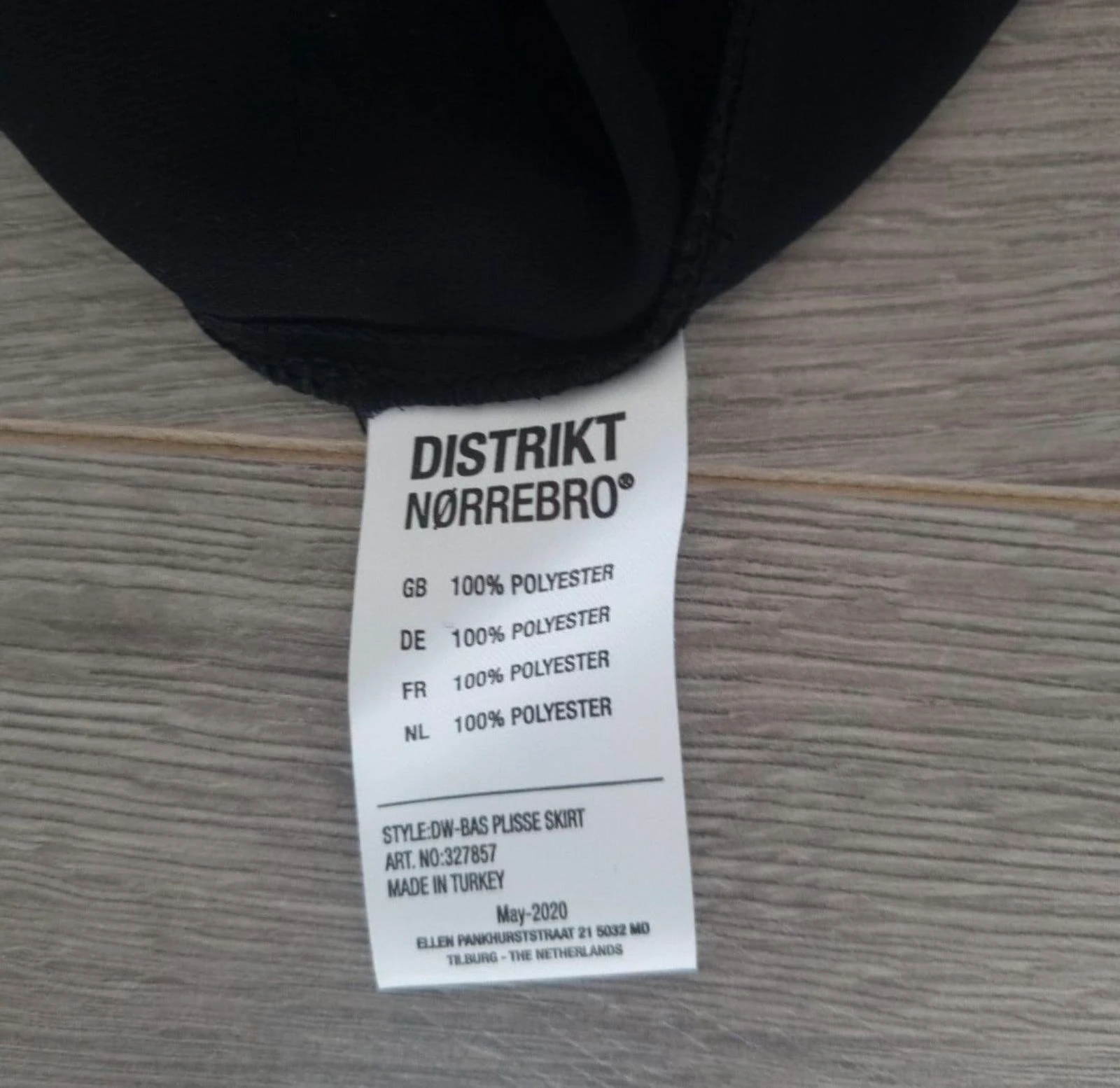 Distrikt Nørrebro Jupe Plisset avec Impression de Marque - Taille M – photo 11